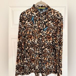 Jamie Sadock Women’s Golf Shirt size Large